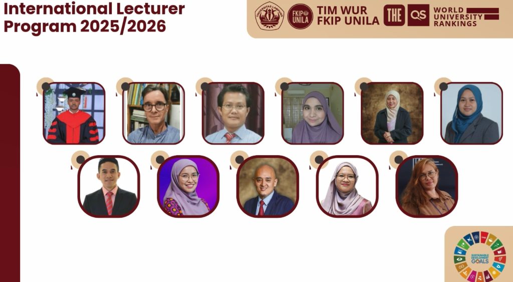 FKIP Unila Hadirkan 11 Dosen Asing dari 4 Negara, Enam Universitas Mitra Terlibat dalam Program Internasionalisasi