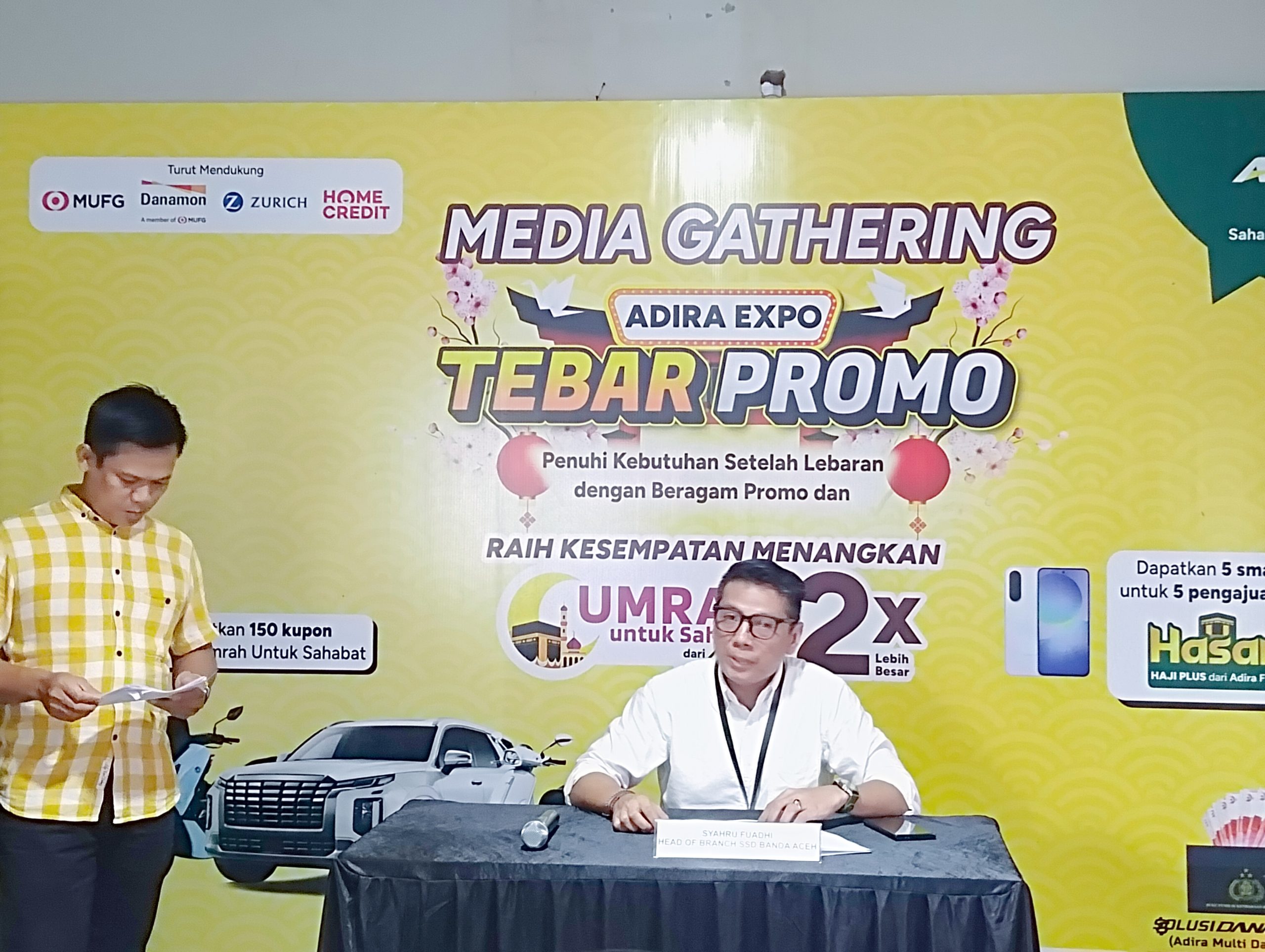 Adira Finance Buka Pameran di Banda Aceh 15-17 Mei 2026, Tawarkan Kredit Mobil Bunga 1,99 Persen hingga Program Umrah