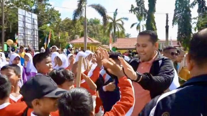 Bupati Merangin M Syukur Buka O2SN dan FLS2N 2026, Drama Musikal hingga Bansos Banjir Warnai Pembukaan