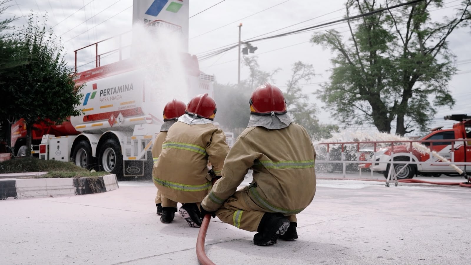 Pertamina Patra Niaga Latih 75 Petugas SPBU di Aceh Besar Hadapi Kebakaran Akibat Luberan BBM