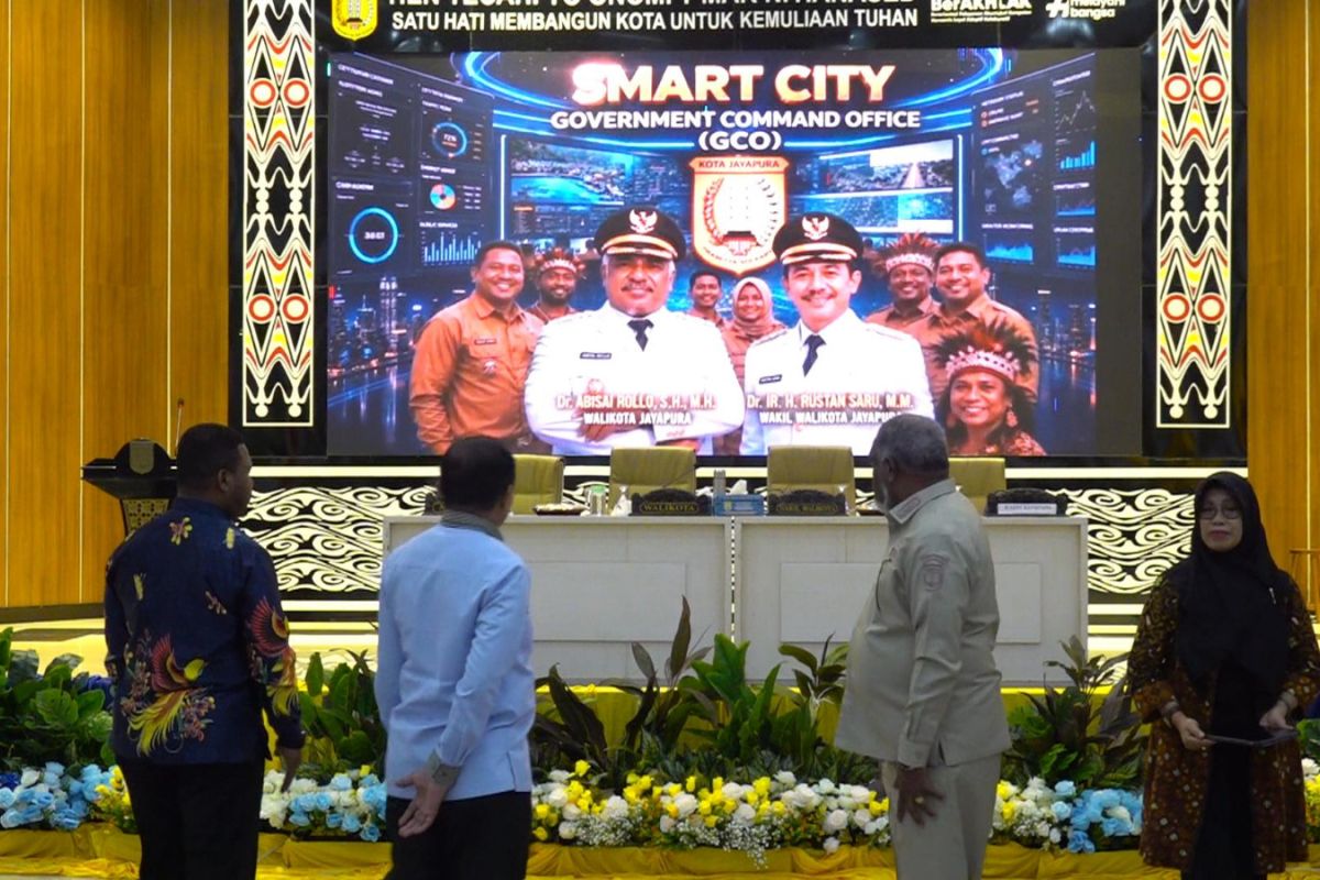 Smart City Jayapura Resmi Jadi Pusat Integrasi Data 30 OPD, Wali Kota Ingatkan Perangkat Daerah Soal Validitas Data