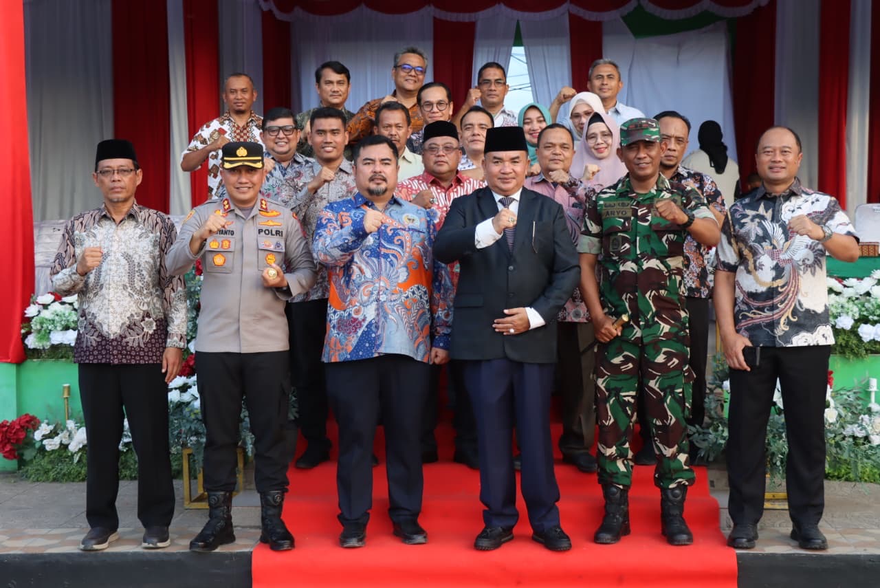 Kapolres Aceh Tenggara AKBP Rujiyanto Hadiri Pengukuhan Paskibraka Jelang HUT ke-81 RI