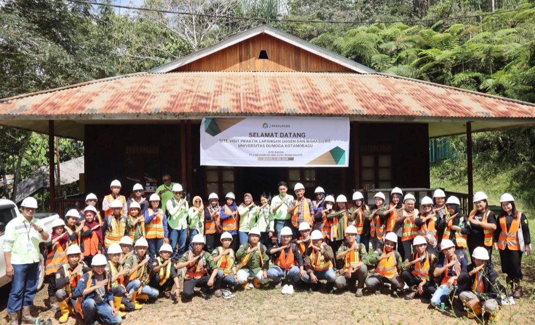 40 Mahasiswa UDK Kunjungi Langsung Tambang Bakan di Bolmong, Belajar Soal Reklamasi hingga Safety