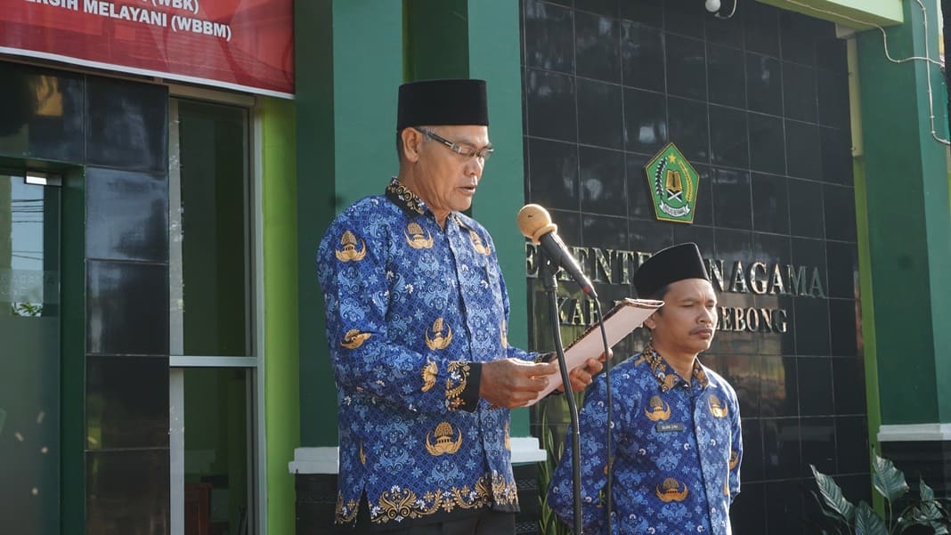 Kemenag Rejang Lebong Peringati Hari Lahir Pancasila, Pegawai Ditegaskan Kembali pada Nilai Musyawarah dan Perdamaian Global