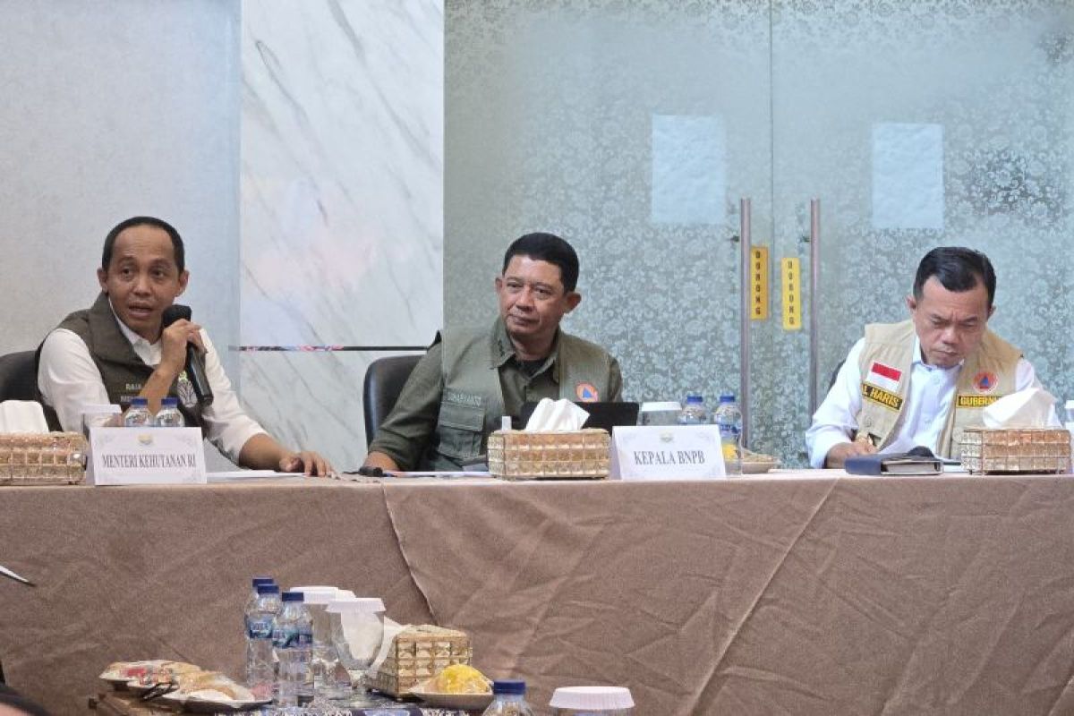 Gubernur Jambi Tekankan Pendinginan Tuntas di Lahan Gambut Saat Rakor Karhutla, PT WKS Dikerahkan Dukung Satgas