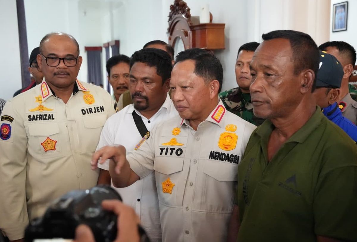 Menteri Tito Karnavian Apresiasi Warga Bener Meriah Swadaya Perbaiki Jalan Rusak Pascabanjir dan Longsor