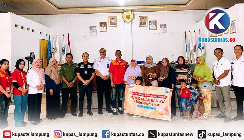 Alfamart Perluas Program Satu Telur Sehari ke 39 Kota pada 2026, 2.700 Anak Stunting di Lampung Jadi Sasaran
