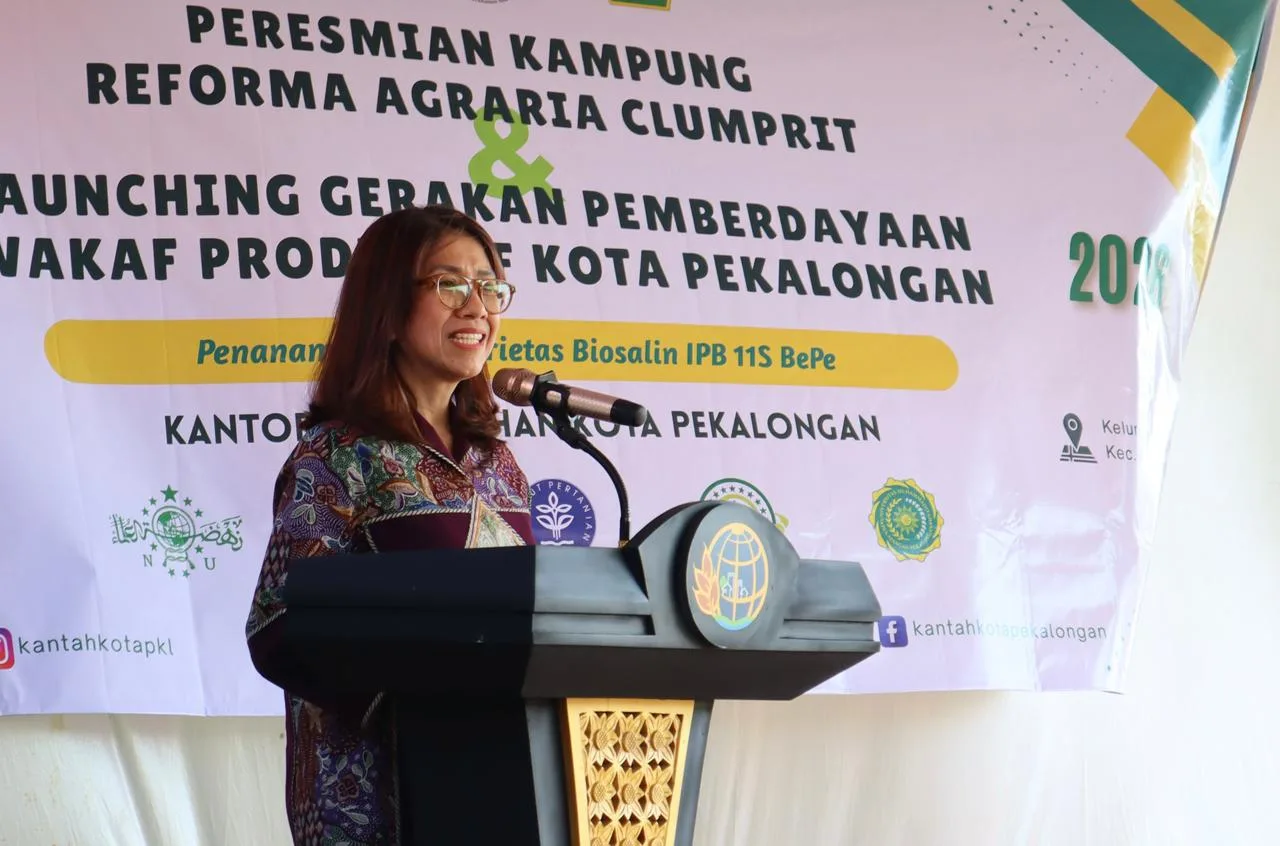 Kampung RA Clumprit Pekalongan Diresmikan, Lahan Wakaf Tak Produktif Disulap Jadi Pusat Pemberdayaan Ekonomi Warga