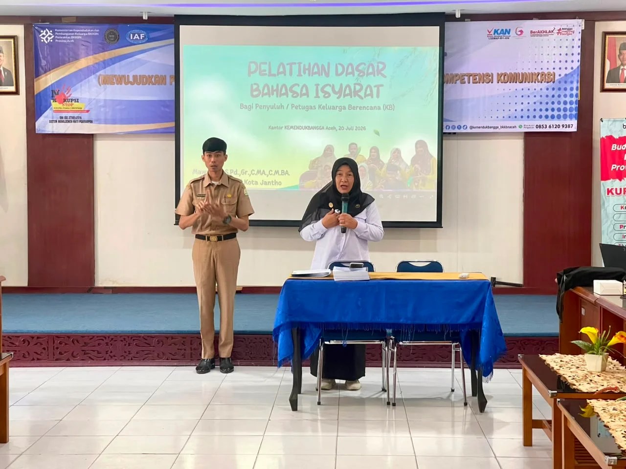 BKKBN Aceh Latih 50 ASN Bahasa Isyarat, Pelayanan Publik bagi Penyandang Disabilitas di Banda Aceh Kini Lebih Inklusif