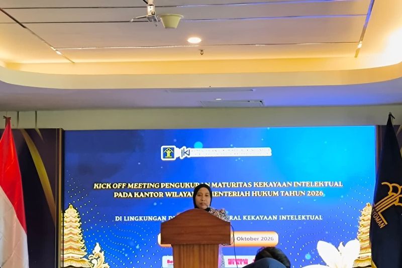 Kanwil Kemenkum Kalteng Siapkan Pengukuran Maturitas Kekayaan Intelektual 2026, Target Skor 2,5 dari Skala 5