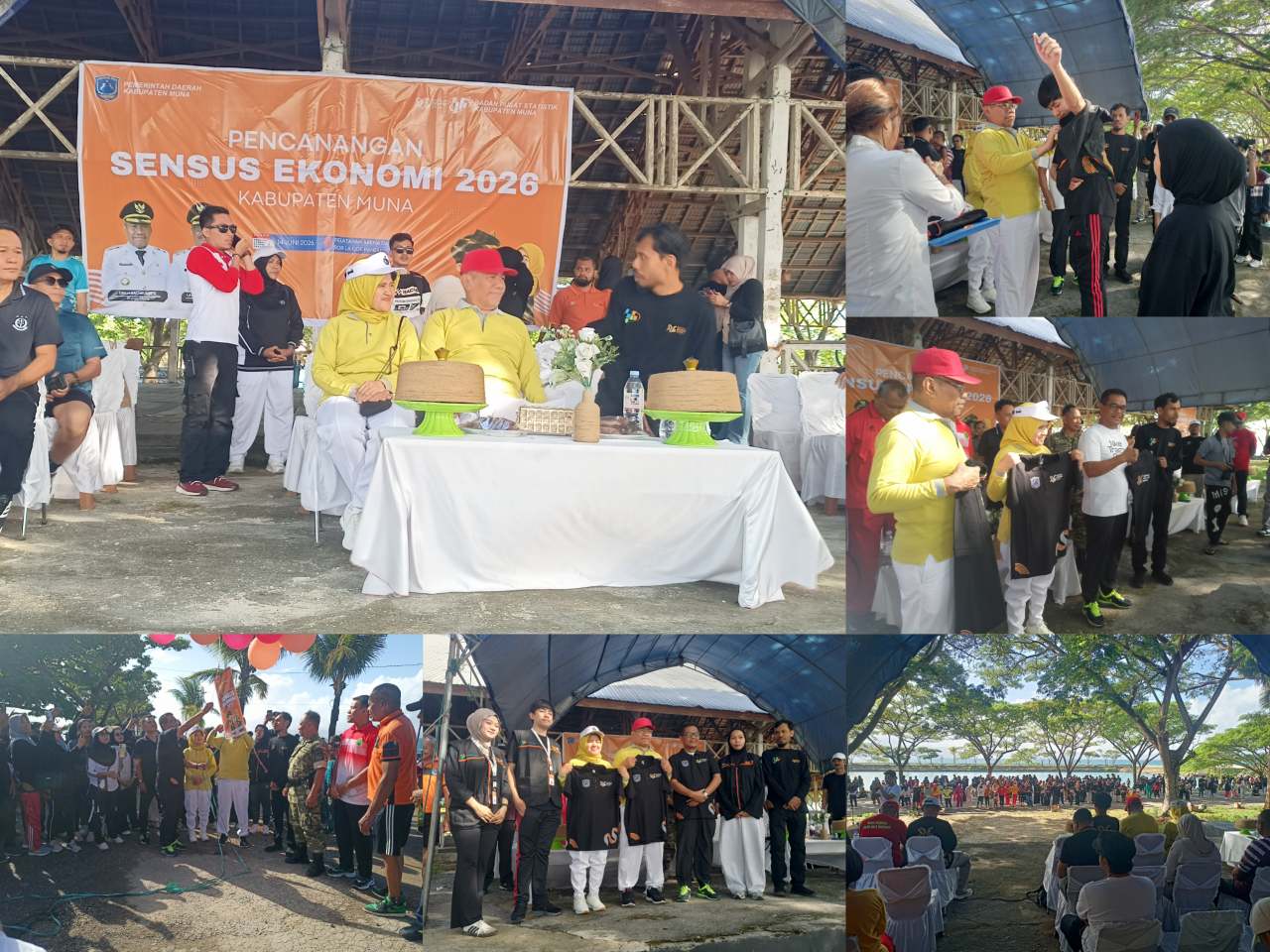 Bupati Muna Bachrun Labuta Dukung Penuh Sensus Ekonomi 2026, 256 Petugas Siap Data Semua Usaha dan Keluarga