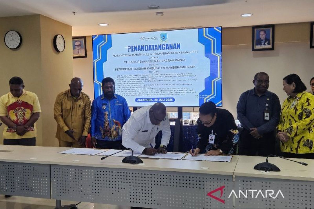 Pemkab Mamberamo Raya Gandeng Bank Papua Digitalisasi Keuangan Daerah, Transparansi Kas Bisa Dipantau Real-Time