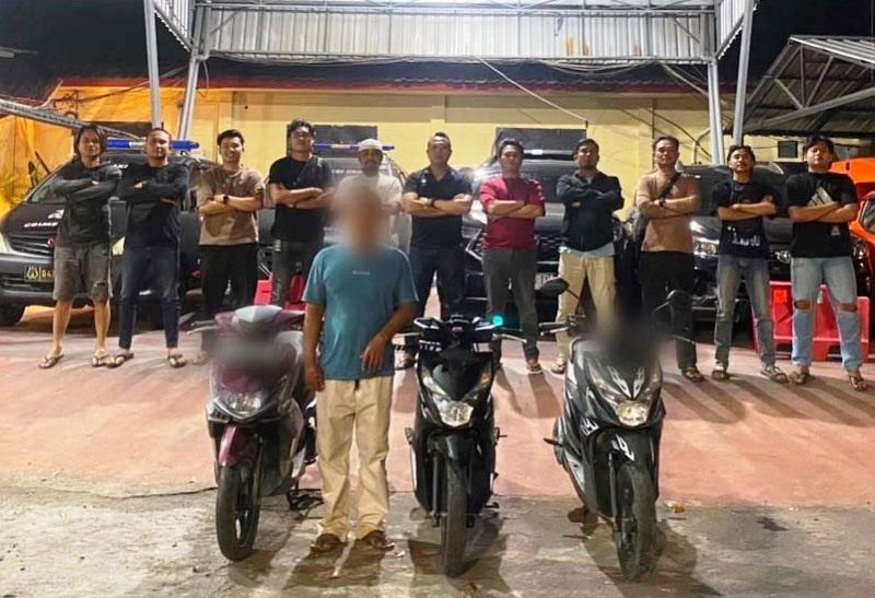 Polda NTB Bekuk Penadah Curanmor di Sekotong Barat, 3 Motor Hasil Kejahatan Diamankan dari Rumah Terduga