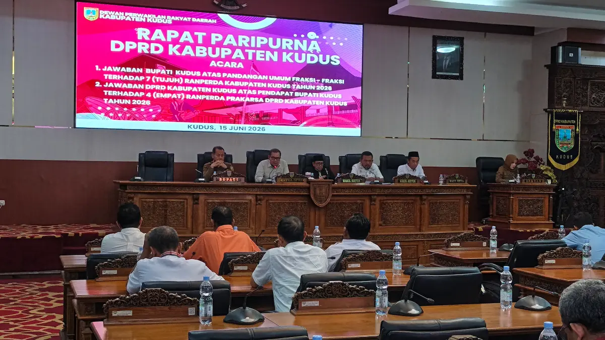 DPRD Kudus Masuki Tahap Kunci Pembahasan 11 Ranperda, Bupati Siapkan Jawaban untuk Seluruh Fraksi