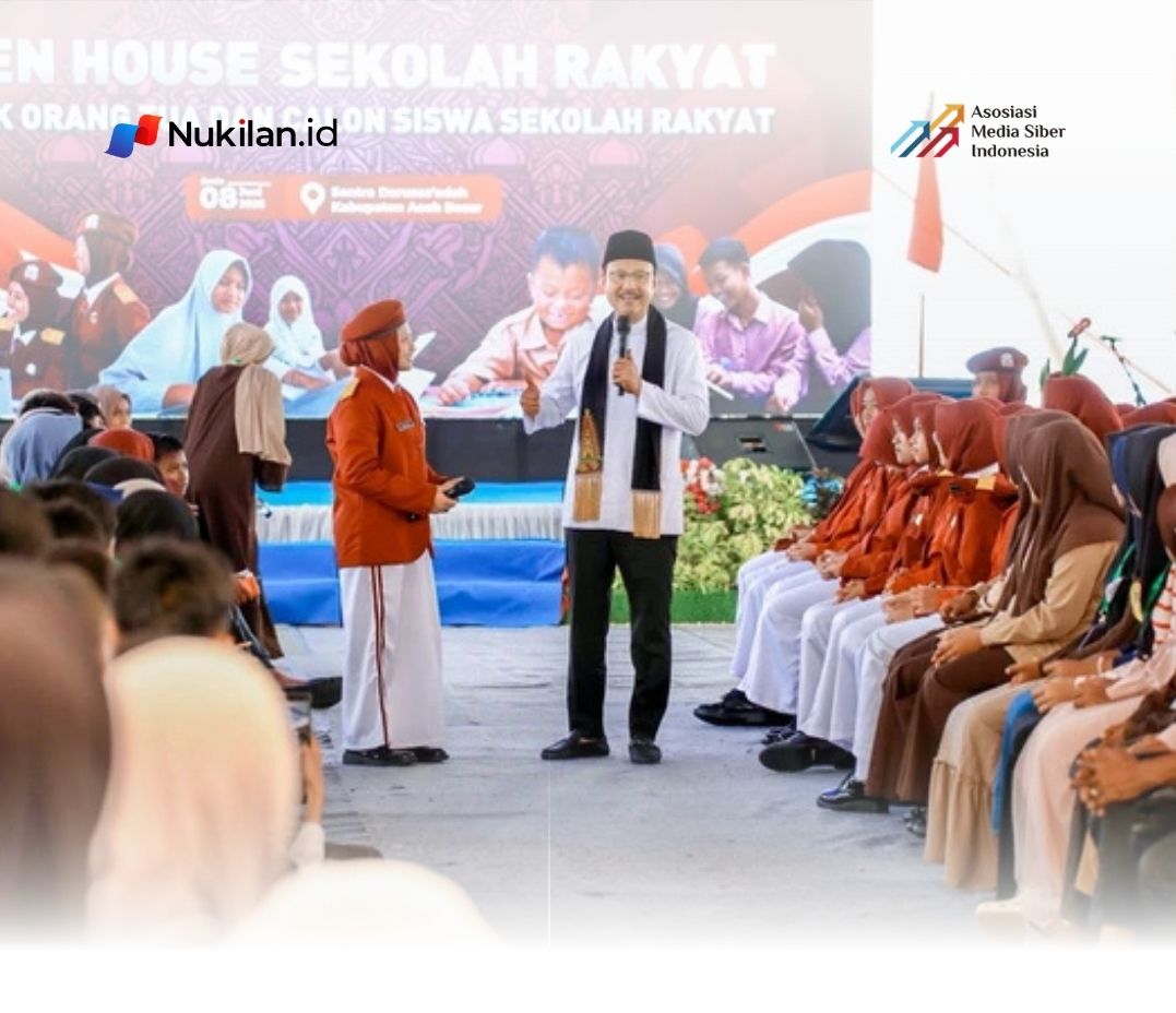 Menteri Sosial Kunjungi Aceh Besar, 300 Calon Siswa Sekolah Rakyat Terjaring dari Rumah ke Rumah