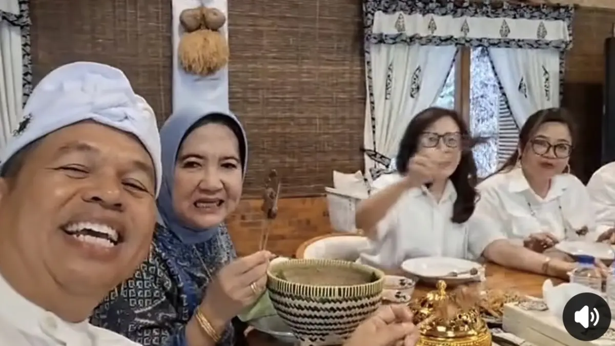 Gubernur Jabar KDM Kirim Salam Khusus untuk Warga Manado saat Makan Bareng Ibunda Seskab Teddy Indra Wijaya