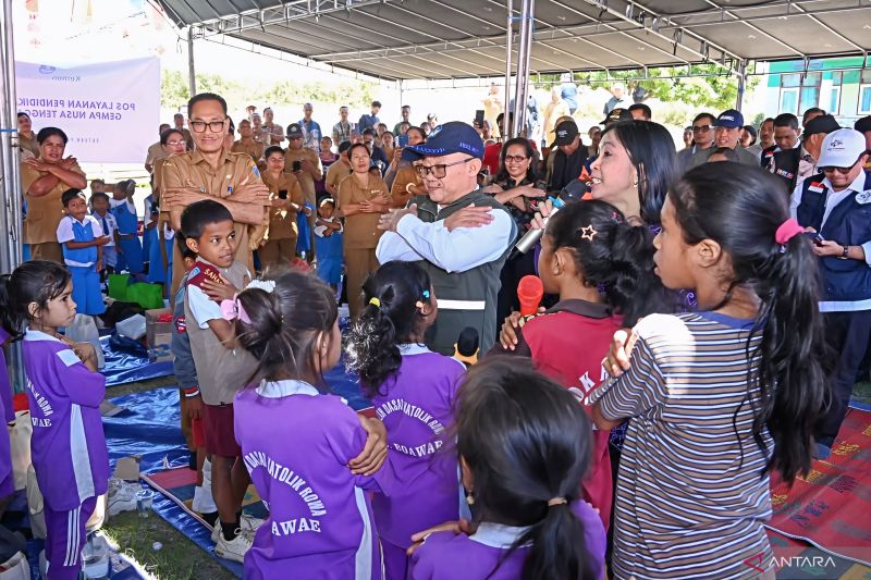 1.918 Sekolah di Flores Rusak Akibat Gempa, 141.207 Murid Terhenti Belajar dan 89 Tenda Darurat Terpasang