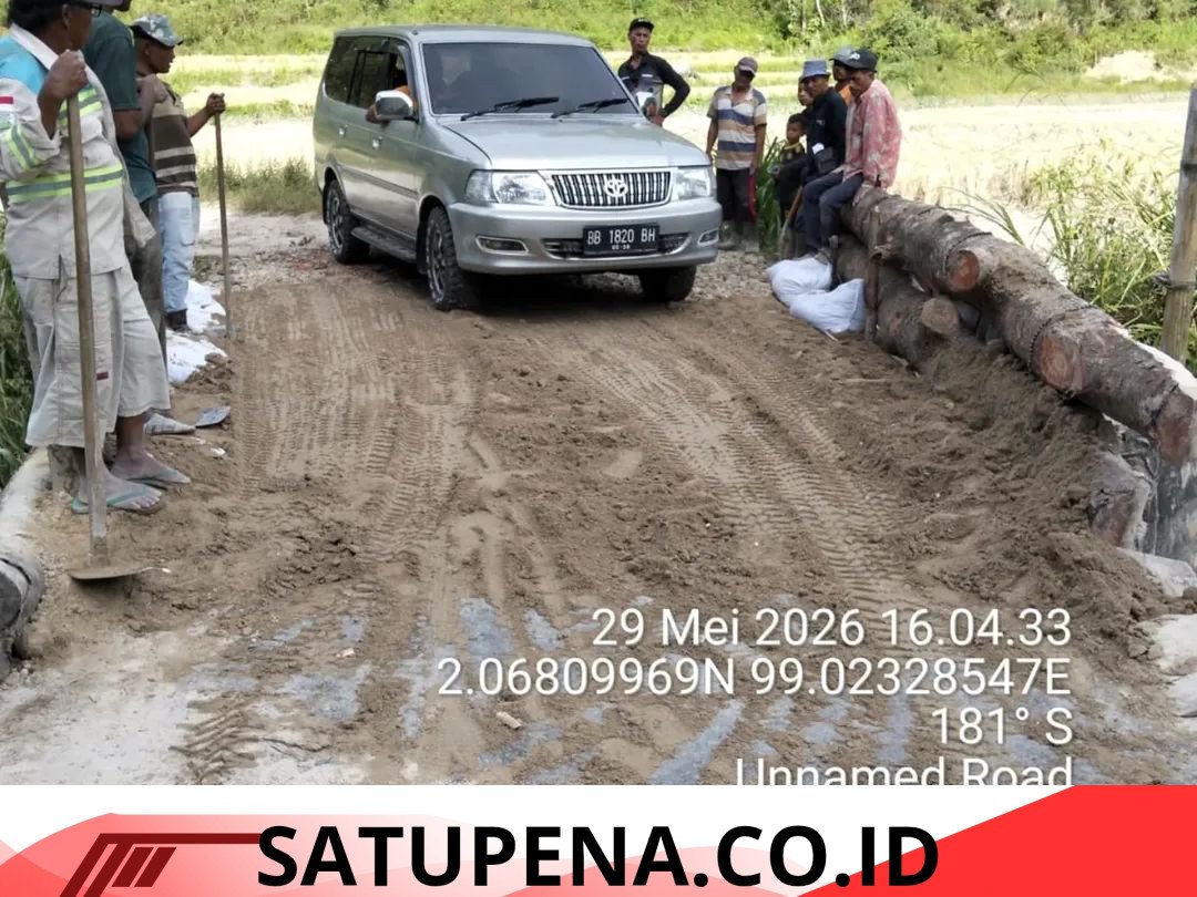 Gotong Royong Massal di Tapanuli Utara: Perbaiki Jembatan Ambar Hoda hingga Siapkan Kunjungan TP PKK Provinsi Sumut