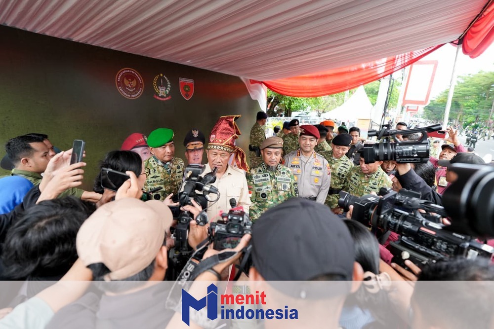 Pemprov Sulsel Jadi Daerah Pertama di Indonesia Bentuk Komcad ASN, 500 Pegawai Dikukuhkan Wamenhan