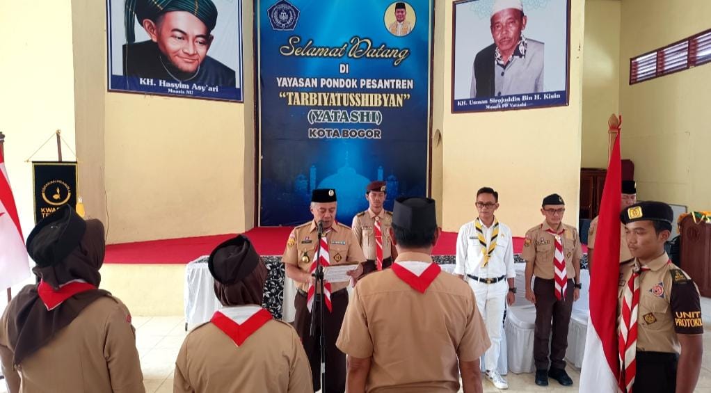 Ketua Kwarcab Kota Bogor Denny Mulyadi Lantik Pengurus Kwarran dan Mabiran Pramuka Tanah Sareal untuk Masa Bakti 2025–2029