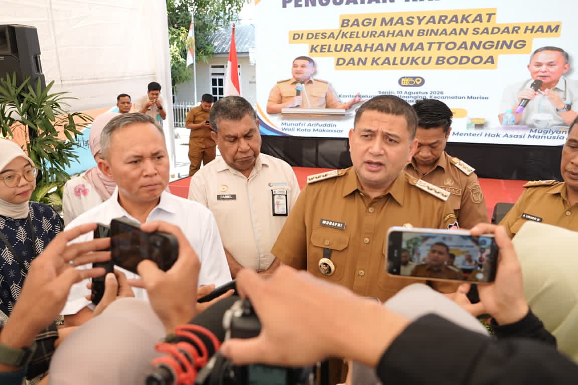 Dua Kelurahan di Makassar Resmi Jadi Percontohan Sadar HAM, Dua Penggerak Mulai Petakan Persoalan Warga