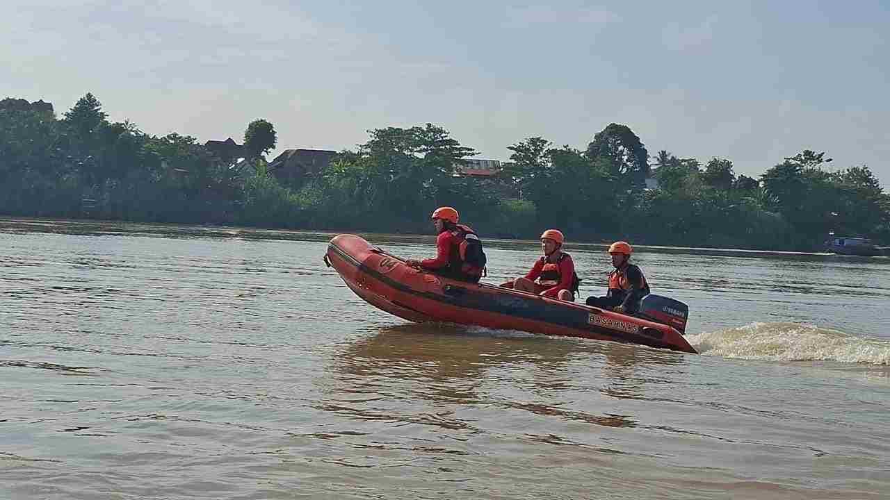 Pemuda Asal Ogan Ilir Tenggelam di Sungai Ogan, Tim SAR Gabungan Sisir Area 10 Km² Cari Korban