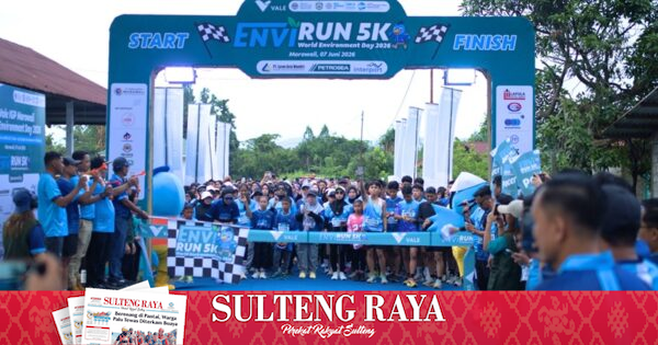 Ribuan Warga Morowali Ikut EnviRun 2026, Kampanye PT Vale untuk Aksi Iklim Kolektif