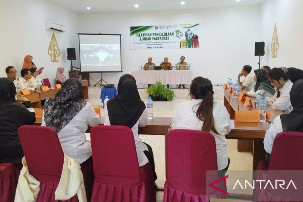 DKPPKB Bangka Selatan Latih Tenaga Sanitarian Kelola Limbah Medis Fasyankes Selama Lima Hari