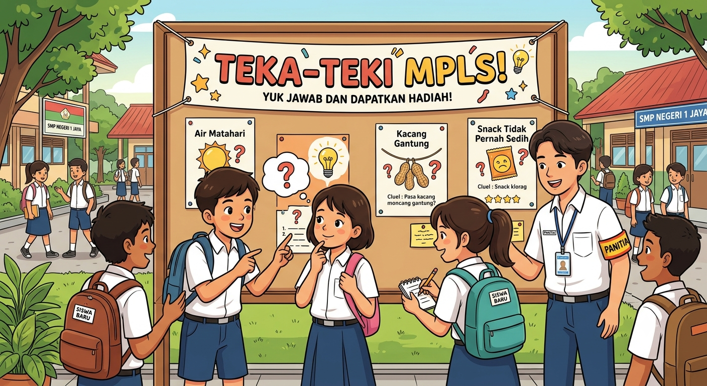 Tegal Terapkan Teka-Teki MPLS untuk Cairkan Suasana, 5 Rekomendasi Ini Bikin Siswa Baru Langsung Akrab