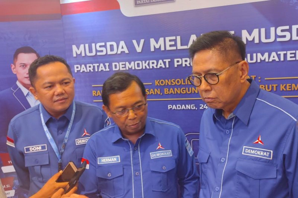 Demokrat Sumbar Target Rebut Kembali Satu Kursi DPR RI di Pemilu 2029, Musdalub Jadi Ajang Perapat Barisan