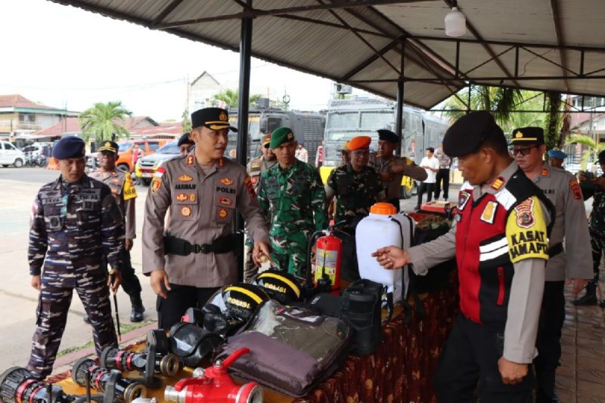 500 Personel Gabungan Disiagakan Hadapi Karhutla di Biak Numfor, Dilengkapi Water Canon dan Damkar