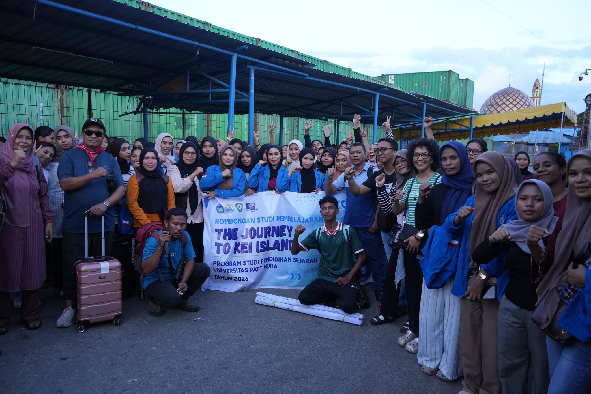 153 Mahasiswa Unpatti Dilepas ke Kepulauan Kei untuk Studi Pembelajaran Sejarah dan Pengabdian Masyarakat