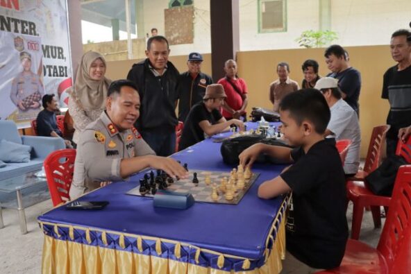 Polres Kotamobagu Gelar Lomba Catur “Kapolres Cup Motabi 2026” Sambut Hari Bhayangkara ke-80, Diikuti Puluhan Peserta dari Berbagai Kalangan