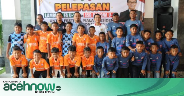 Ketua DPRK Banda Aceh Lepas SSB Barona dan Lambuk FA Berlaga di Festival Piala Presiden 2026 Yogyakarta