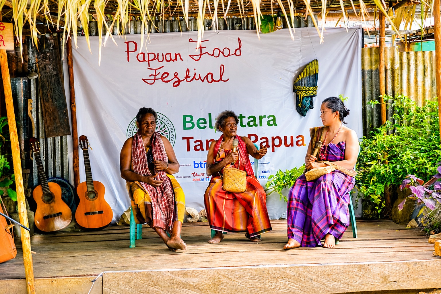 Papuan Food Festival 2026 Resmi Dibuka di Sorong, Dua Mama Adat Suku Moi Jadi Motor Pelestarian Pangan Lokal