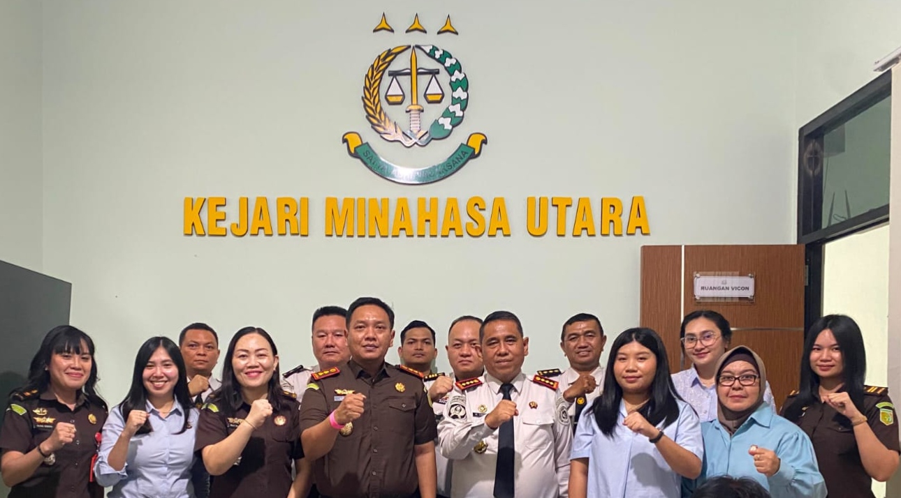Bapas Manado dan Kejari Minahasa Utara Perkuat Sinergi, Lima Klien Pidana Pengawasan Diserahkan untuk Pembinaan