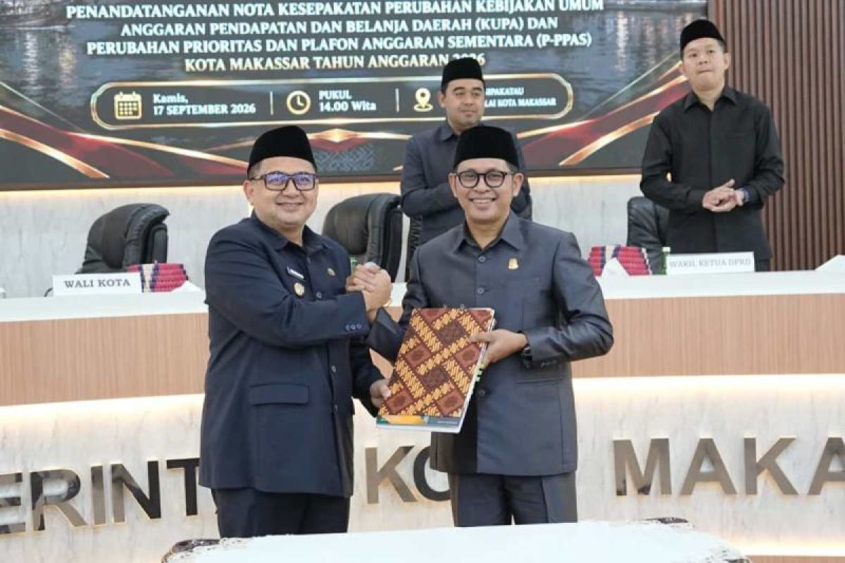Pemkot Makassar dan DPRD Sepakati Perubahan APBD 2026, Fokus Tekan SiLPA Akhir Tahun