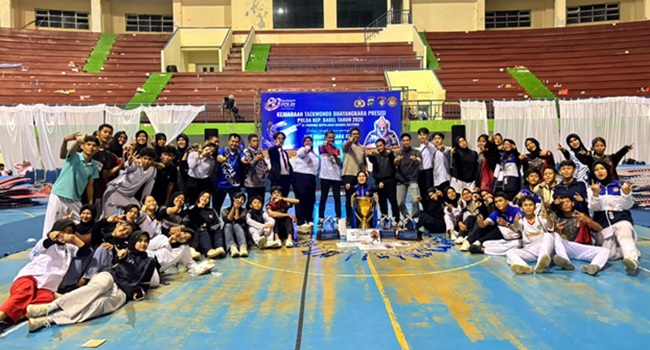 CTTC Juara Umum Kejuaraan Taekwondo Bhayangkara Presisi Polda Babel 2026, Targetkan Langkah ke Tingkat Nasional