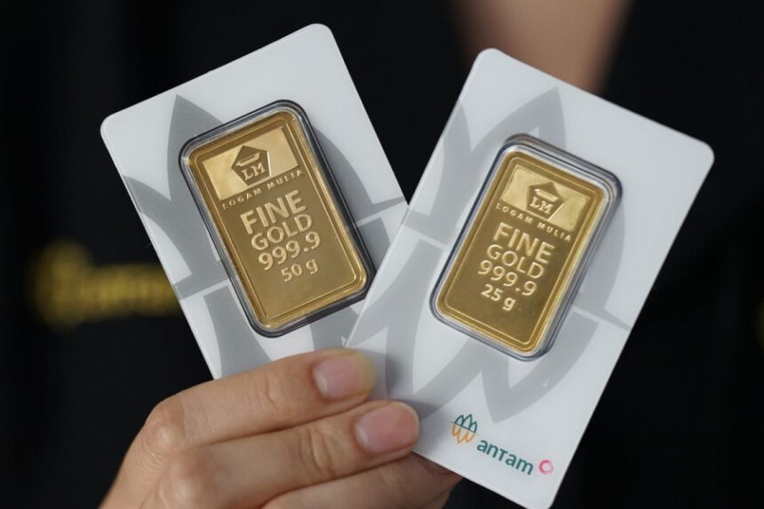 Harga Emas Antam di Jawa Barat Turun Rp20.000 per Gram Rabu Ini, Ukuran 1 Gram Kini Rp2.635.000