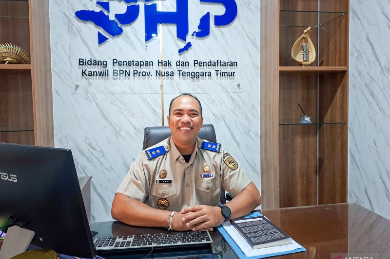 BPN NTT Terbitkan 17.336 Sertifikat PTSL hingga Juli 2026, Target 50.000 Bidang Tanah di 22 Kabupaten/Kota