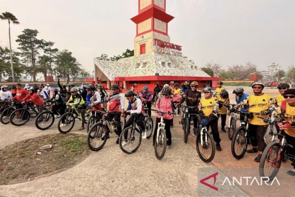 Dispar Kaltim Gandeng 100 Pesepeda Promosikan Wisata Kutai Kartanegara Lewat Gowes Wisata