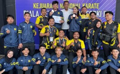 Karateka Kalimantan Selatan Raih Dua Medali Perunggu di Kejurnas Piala Ketua PB FORKI VI Bandung