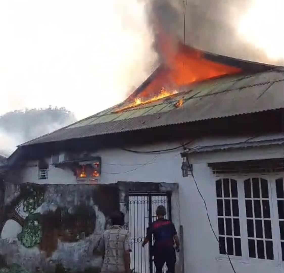 Rumah ASN Disperindag Bengkulu di Nusa Indah Ludes Terbakar, Balita 3 Tahun Selamat Diselamatkan Tetangga