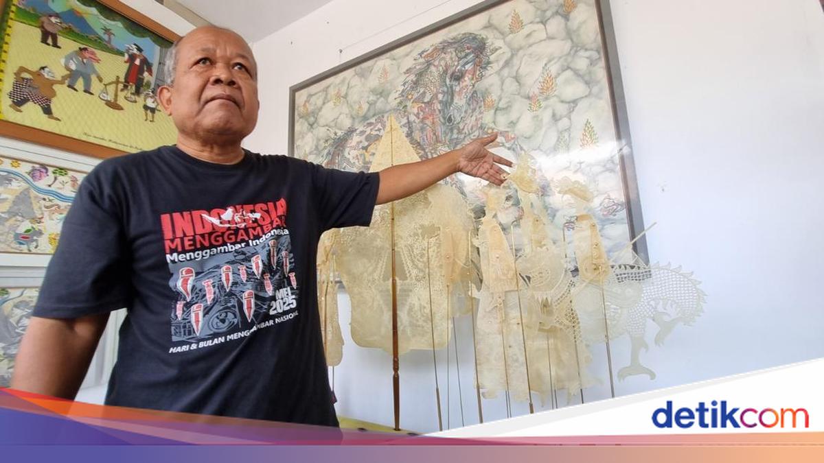 Subandi Perajin Wayang Bantul Beri Uang Saku dan Makan Siang Demi Selamatkan Tatah Sungging dari Kepunahan