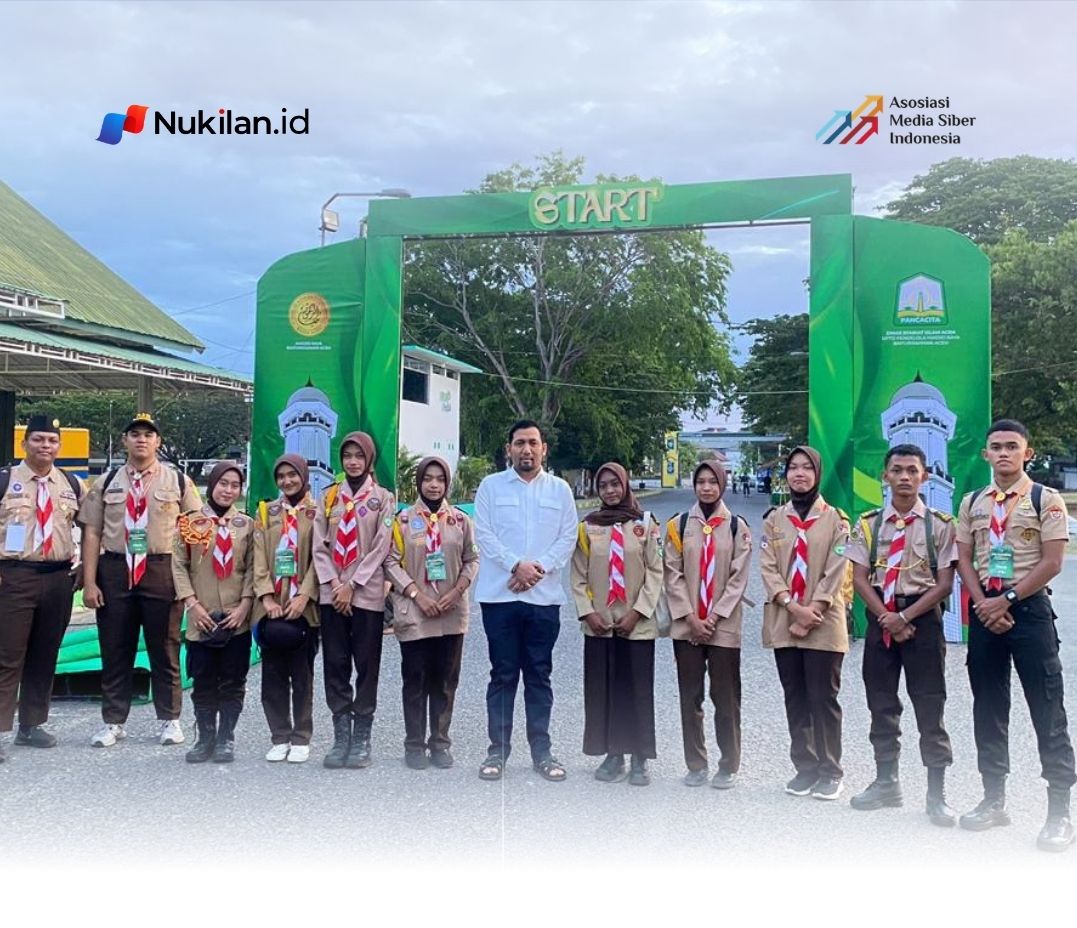 Puluhan Anggota Pramuka MAN 2 Banda Aceh Jadi Relawan Pawai 1 Muharram 1448 H, Bantu Atur Ribuan Peserta