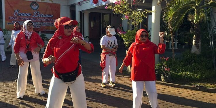 DWP Bone Bolango Ajak Warga Hidup Sehat dan Rajin Olahraga, Targetkan Kebiasaan Aktif Jadi Budaya Keluarga