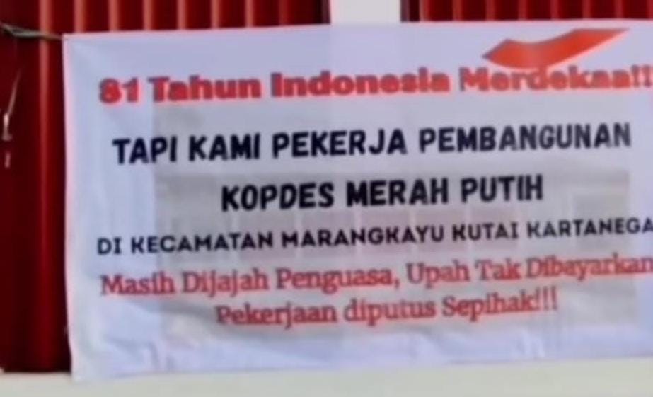 Kades Sambera Baru Buka Suara Soal Tukang Kopdes yang Belum Dibayar, Tegaskan Pemdes Hanya Siapkan Lahan