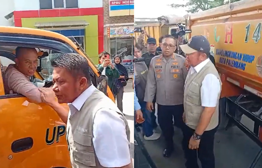 Antrean Solar Subsidi di Sumsel Masih Mengular, Gubernur Herman Deru Sidak SPBU Cari Sumber Masalah