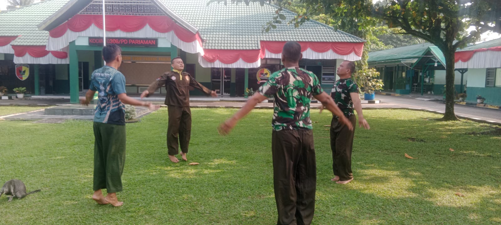 Kodim 0308/Padang Pariaman Gelar Latihan PSM Jelang Open Turnamen Pangdam XX/TIB, Tekankan Teknik dan Ketangkasan Bertanding