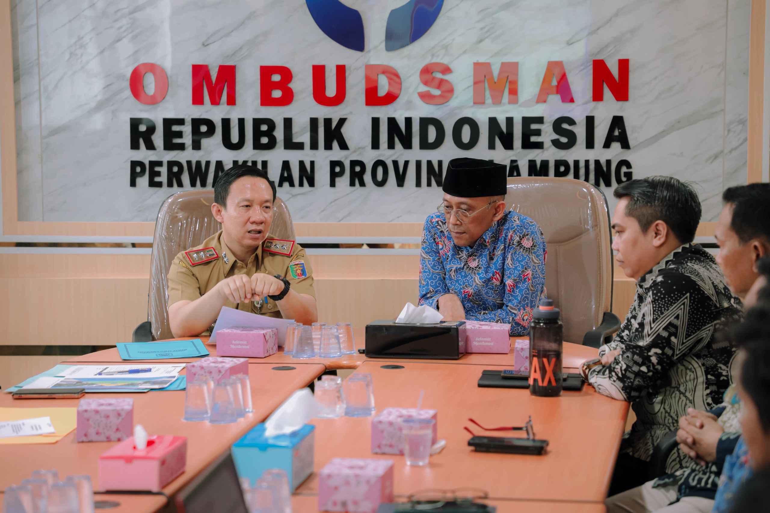Sekdaprov Lampung Marindo Kurniawan Kunjungi Ombudsman, Bahas Kualitas Pelayanan Publik yang Tak Sekadar Administratif